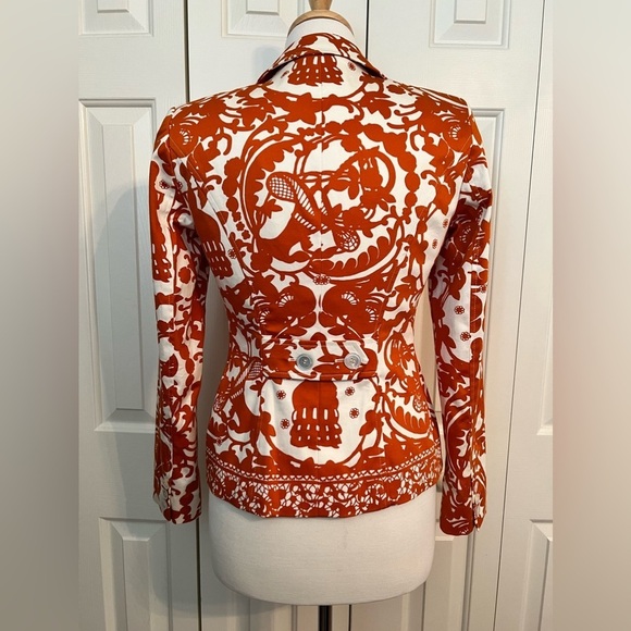 Etcetera Printed Blazer Size 0 - Picture 8 of 9